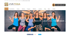 Desktop Screenshot of jivayogacenter.com