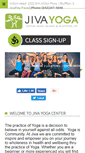 Mobile Screenshot of jivayogacenter.com